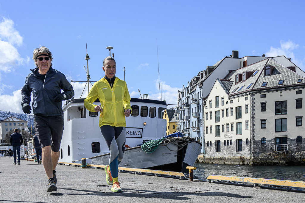 Joggetur langs Skansegata
