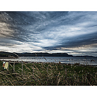 Stormskyer over Eidsviksanden, Tennfjord - Monica Elise Vestre