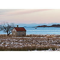 Hanne Carine Jensen, solnedgang på Hildre